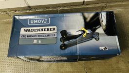 UMOVE Wagenheber 2t 1 Mal benutzt 
