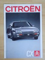 Citroen CX - Prospekt Frankreich 9.88 - R009