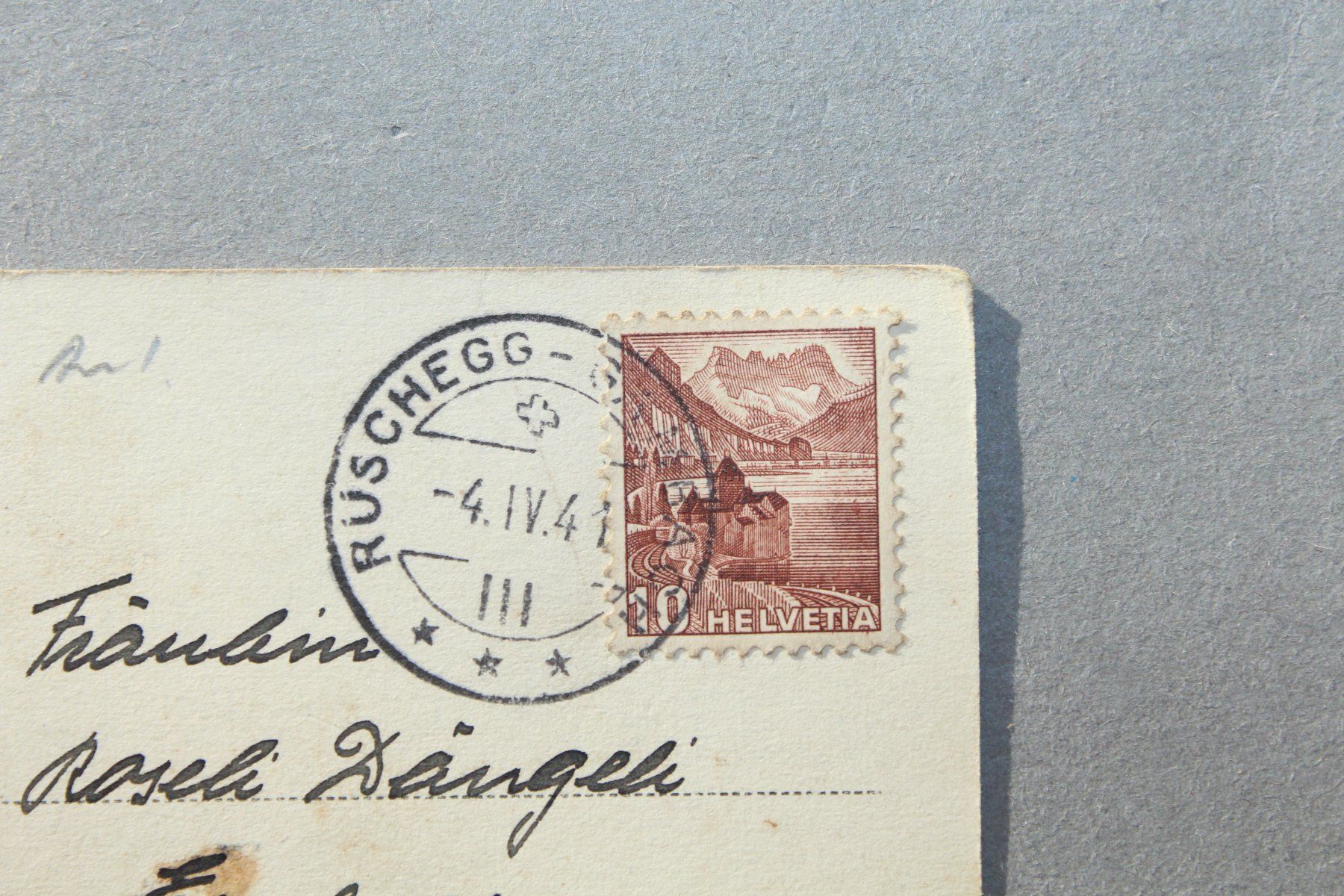 Ansichtskarten: Alte Ansichtskarte gestemp.1941 – Gebraucht aus Kriens von Wolly85