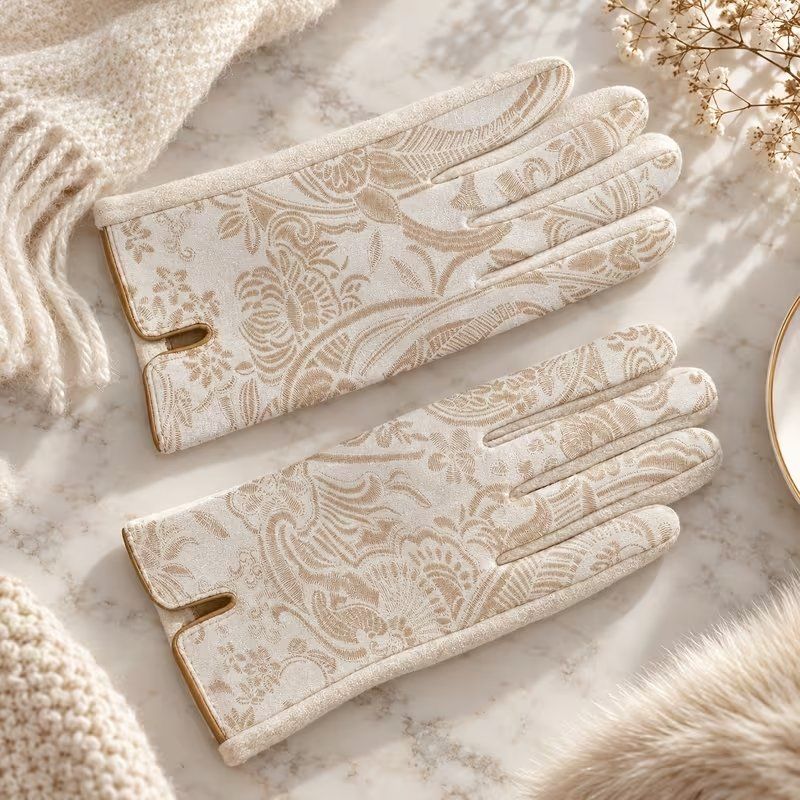 Guanti & manicotti: Stilvolle Damen Handschuhe neu – Nuovo e nell'imballaggio originale da Bern venduto da Miraitrading 1