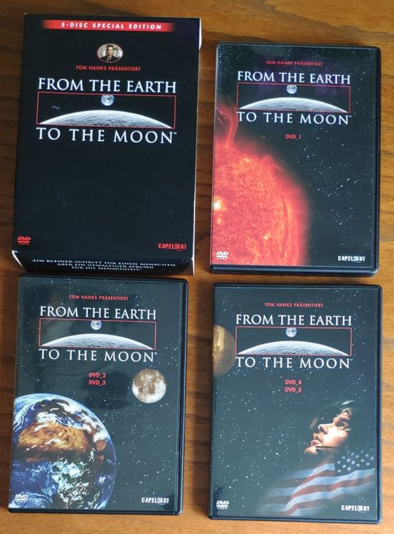 From the Earth to the Moon Tom Hanks HBO Komplet 5 DVD Kaufen auf Ricardo