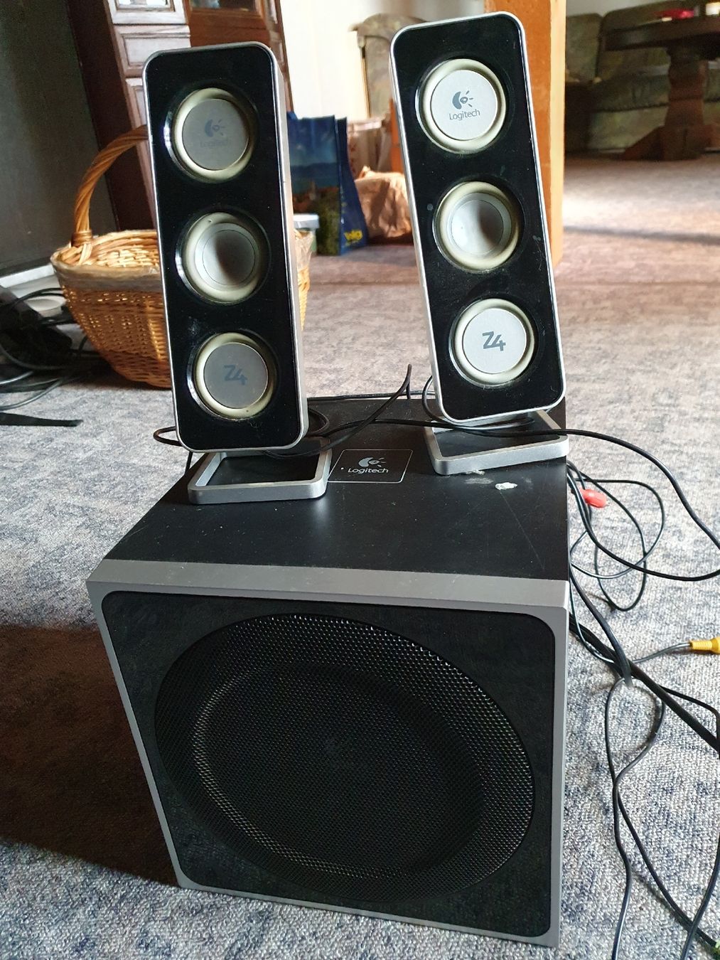 Logitech Casse acustiche: Logitech Z4 Home Anlage – Usato da Münsingen venduto da wd65