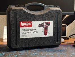 Komplettset Berlan BAS10.8-1300Li Akkubohrer Nr.2