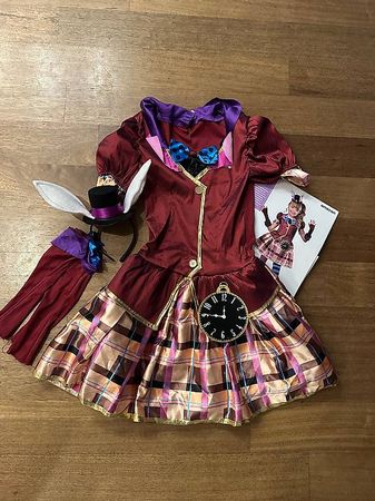 Zwei Miss Hatter Kostüm
