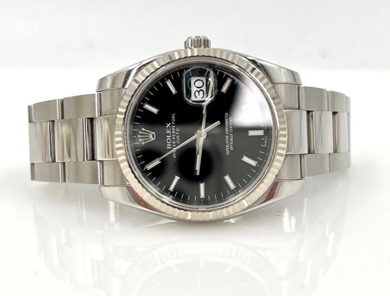 Rolex Uhren: Rolex Oyster Perpetual Date 115234 – Gebraucht aus Baar von HerrDerDrachen 1