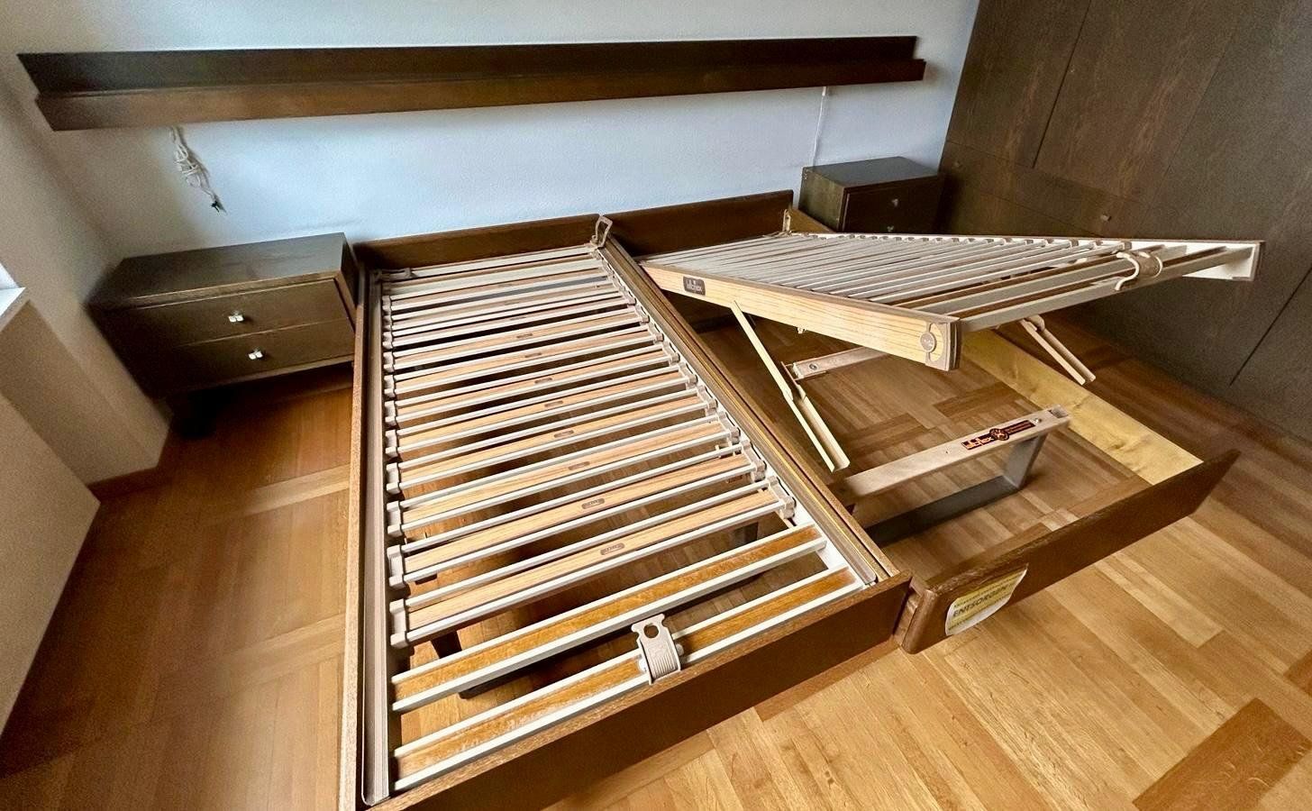 Letti: Doppelbett Holz mit Lattenrost – Usato da Lenzburg venduto da fumike 1