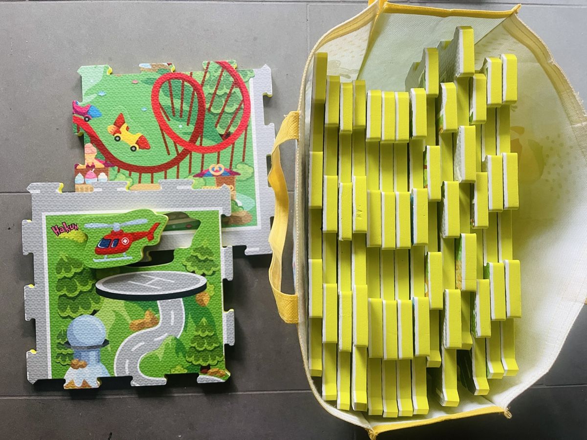 Tappeto da gioco: Puzzlematte, Spielmatte, Krabbelmatte, viele Teile! – Usato da Sursee venduto da evelinesuter1