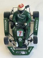 Slotcar-Rennkart mit Fahrer, gepflegter Zus(I3)