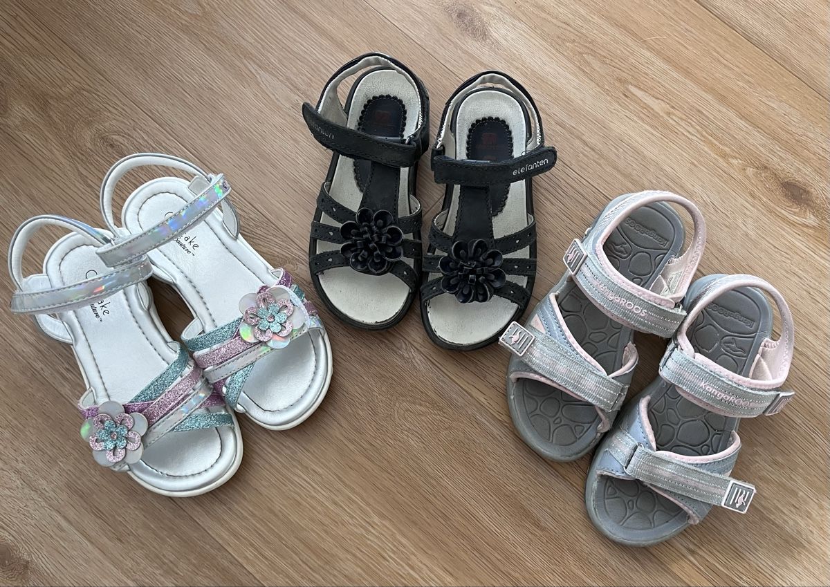 Schuhe für Mädchen: 3 Paar Mädchen Sandalen, Gr. 29/30 – Gebraucht aus Kradolf von AlexiaEugster