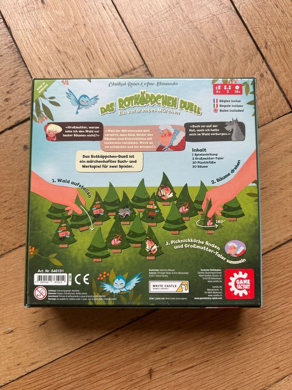 Giochi: Das Rotkäppchen Duell - Game Factory – Usato da Zuerich venduto da Tozde 2