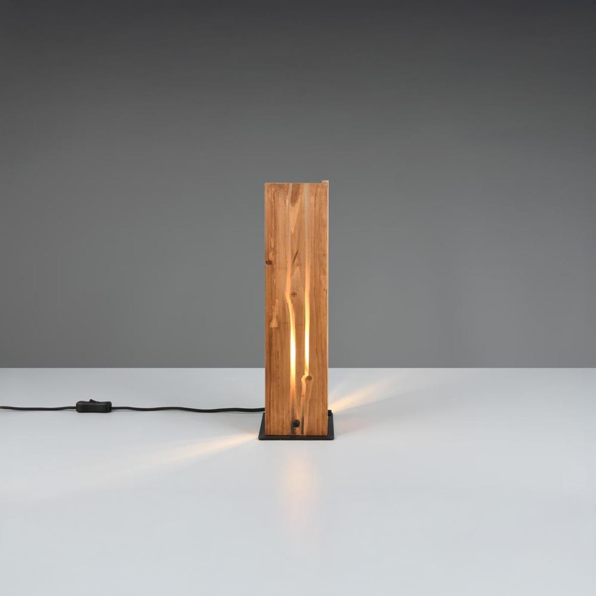 Lampade: Tischleuchte, Holz, 40 cm Höhe – Nuovo (secondo la descrizione) da Kreuzlingen venduto da Smart-Light 2