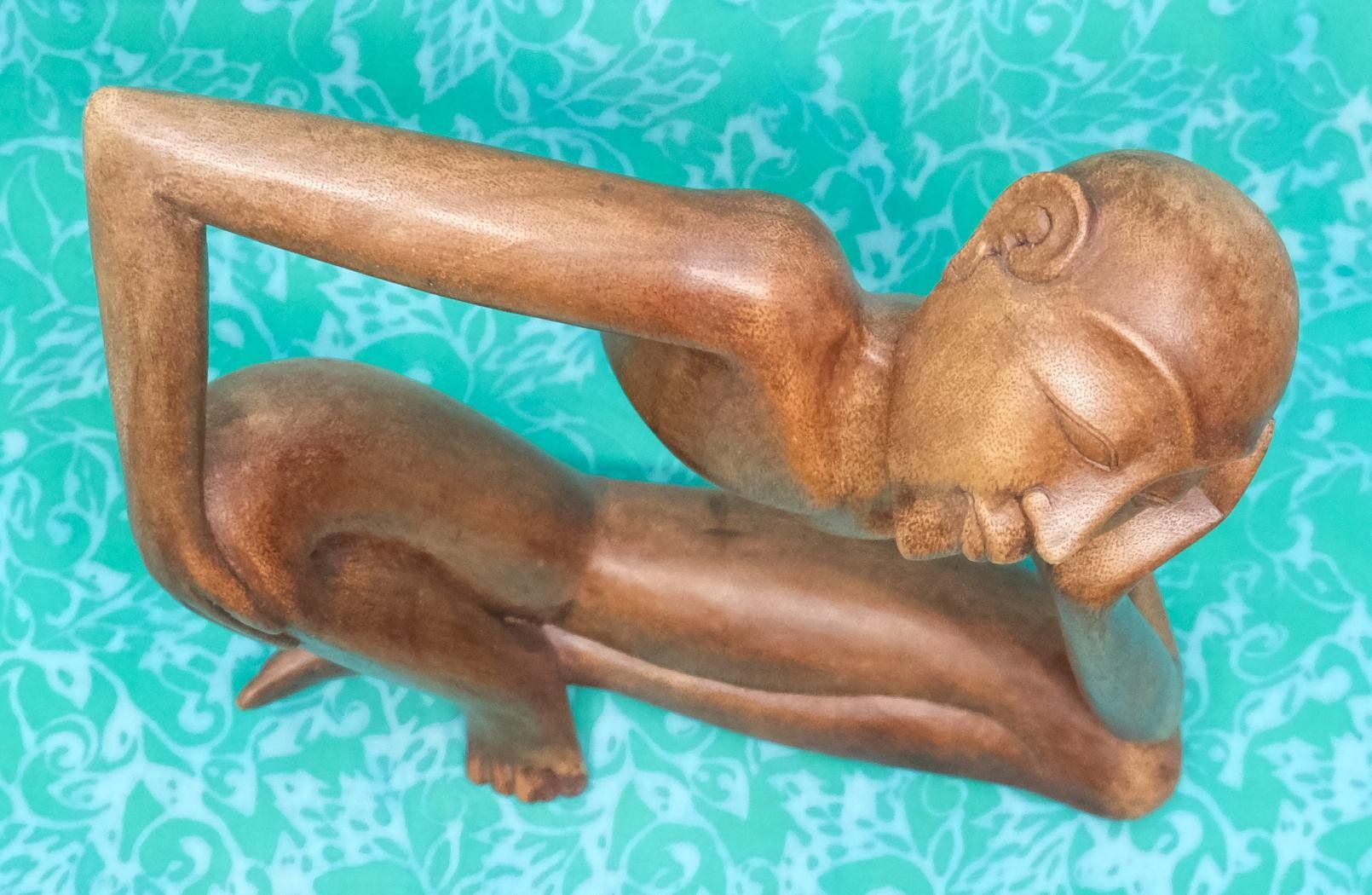 Figuren: Träumer, Figur aus Holz, 32cm – Gebraucht aus Zürich von Masala-Oase 8