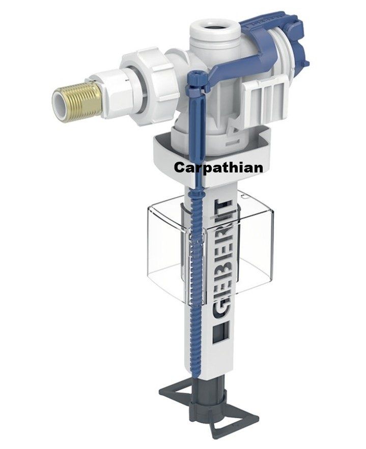 Geberit WC: Schwimmerventil/Füllventil Typ 383 Universal Geberit – Nuovo e nell'imballaggio originale da Unterlunkhofen venduto da Carpathian