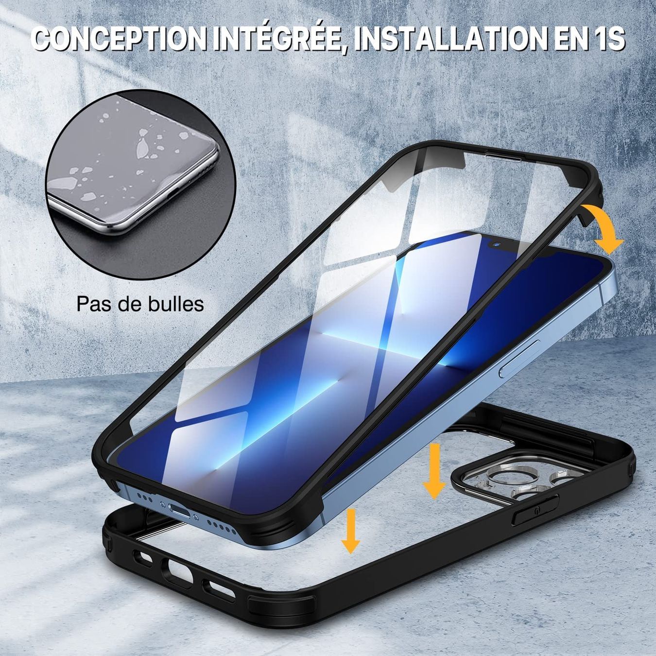 Cover & Protezioni schermo: iPhone 18 pro  - coques double Protections intégrales – Nuovo e nell'imballaggio originale da Morges venduto da DigiAC 5