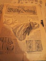 Illustrierte Wäsche Zeitung mit Beilagen