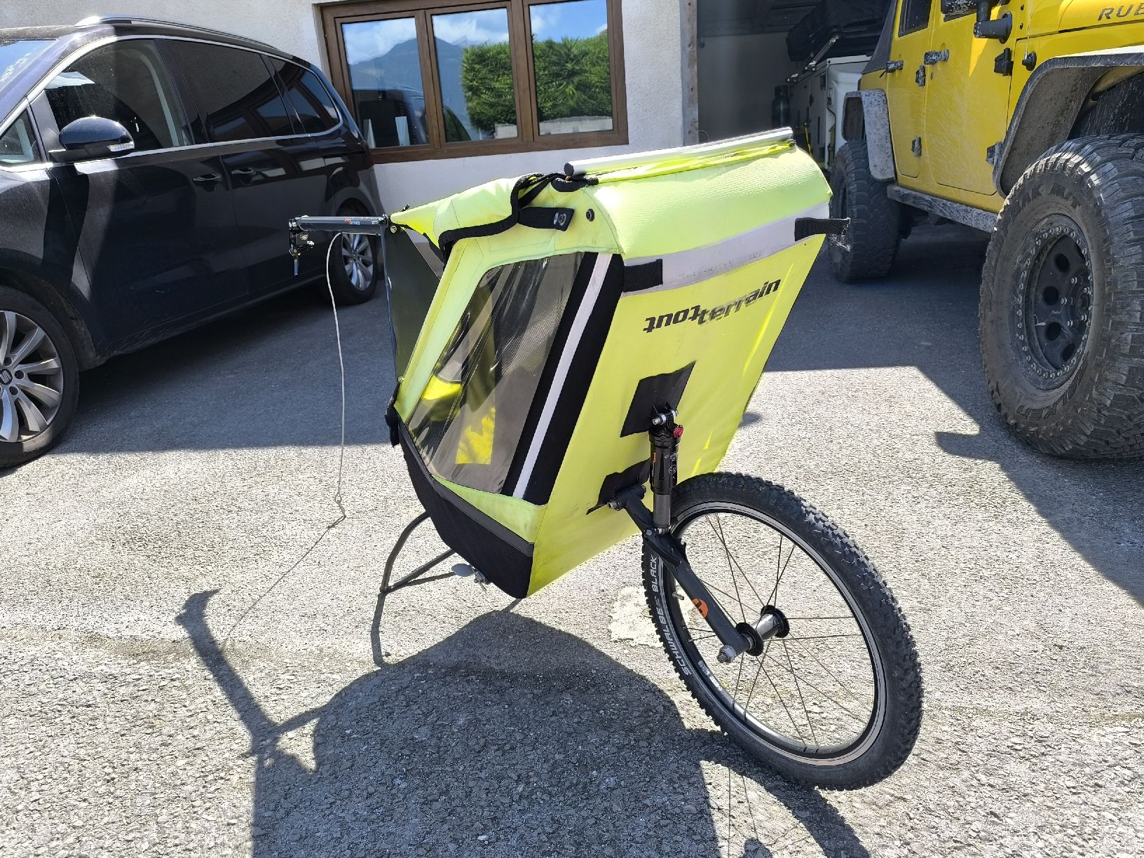 Tout Terrain Rimorchi: single trailer tout terrain  – Usato da Muraz (Collombey) venduto da Celine-v81 2