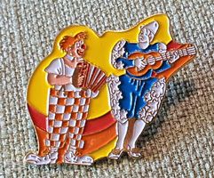 I683 - Kunst Pin Simone Erni - Circus