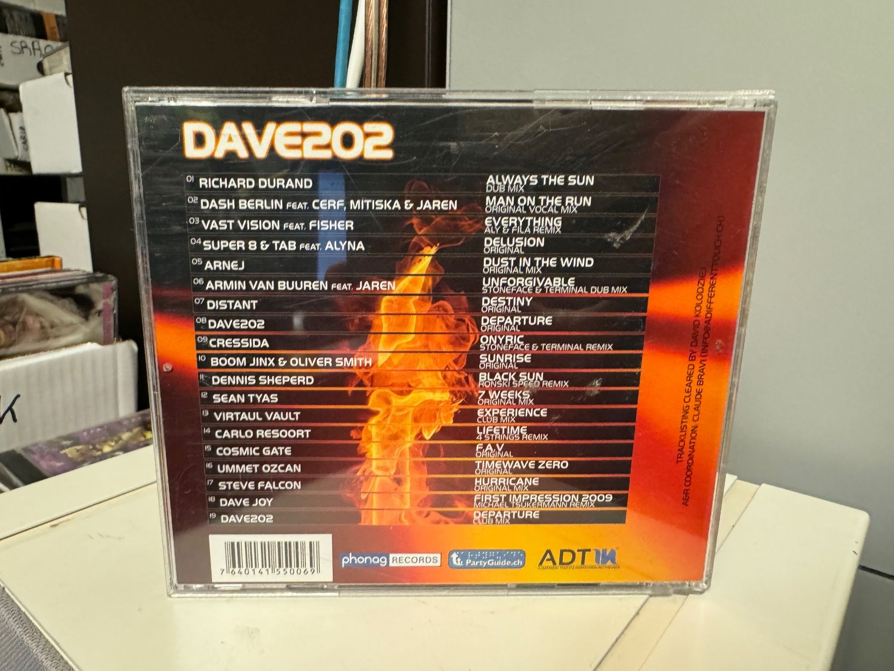 CD: Dave202 - Mainstation 2009 - Trance Session - HA11M – Usato da Küsnacht ZH venduto da Jazztilldawn 1