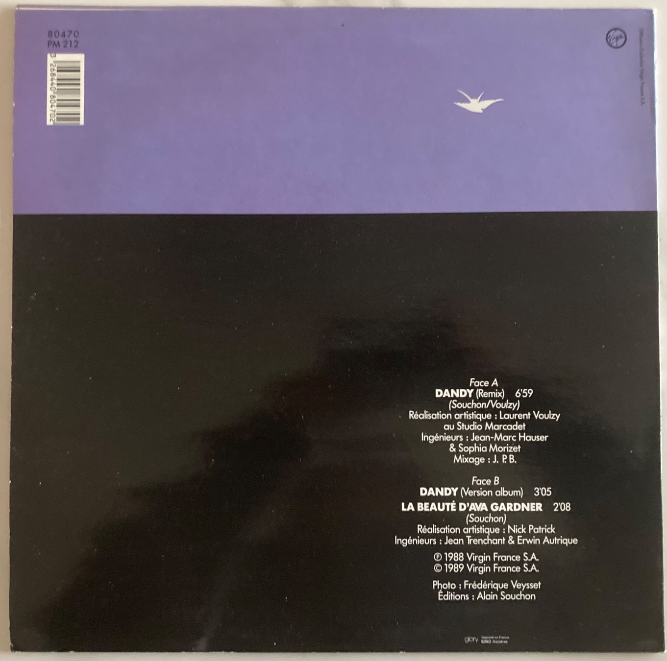 Dischi in vinile: ALAIN SOUCHON - DANDY – Usato da Poliez-Pittet venduto da Newtown-Records 1