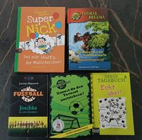 Jugendbücher 5 Stk zB Gregs Tagebuch, Knickerbocker Bande