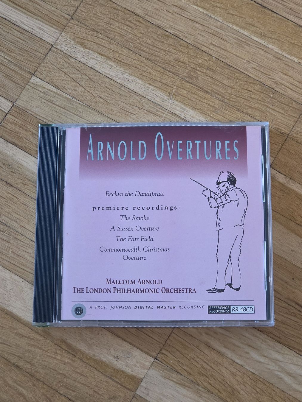CD: CD: Malcolm Arnold: Overtures: London Philharmonic Orchestra – Usato da Aesch BL venduto da immon