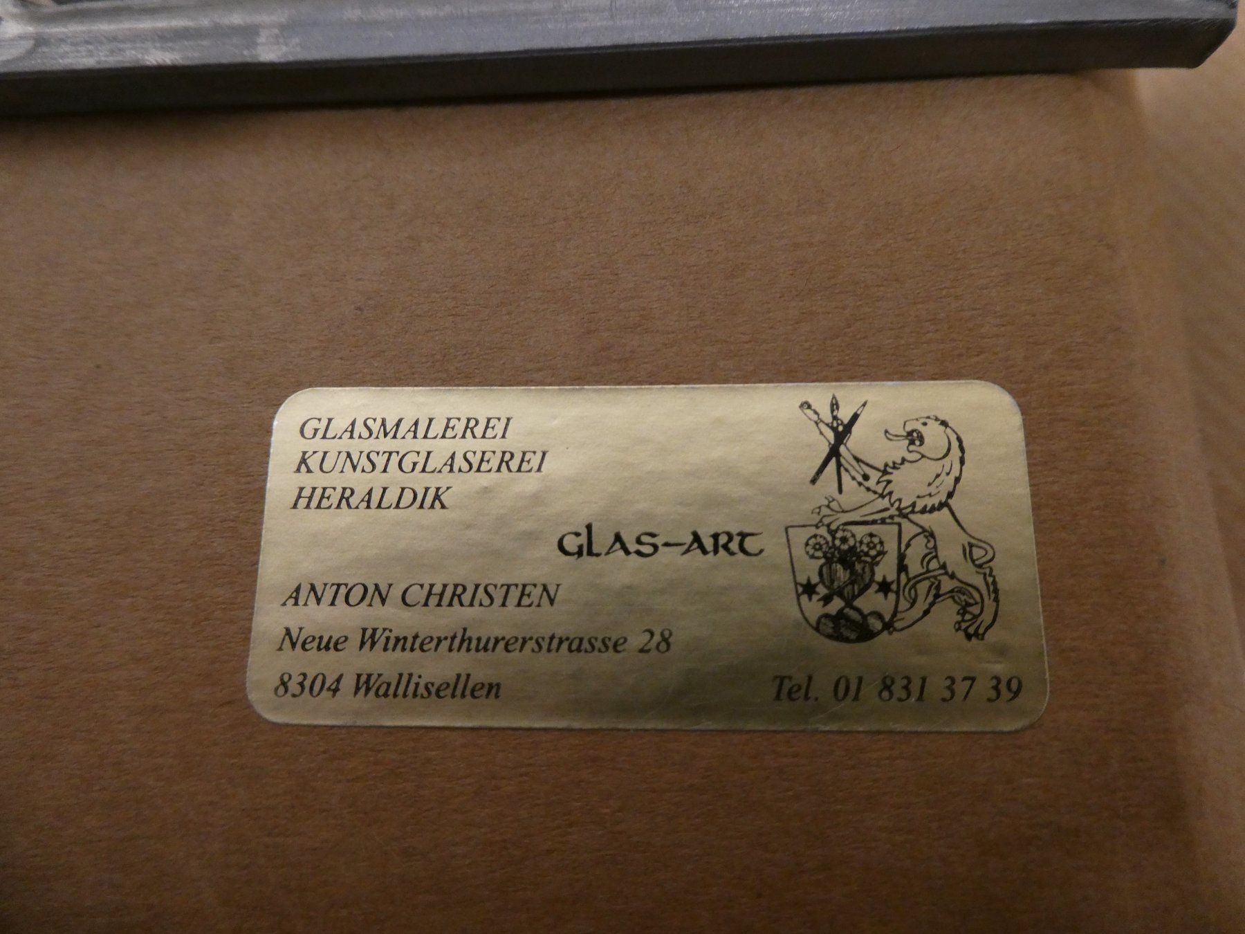 Incisioni: Glasstich Hans Waldmann Schiessen – Usato da Tann venduto da Charly65 2