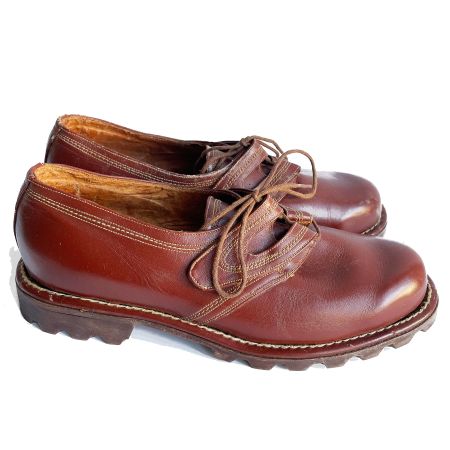 Halbschuhe Gr. 36/36.5 rahmengenäht – Orig. VINTAGE 1930s