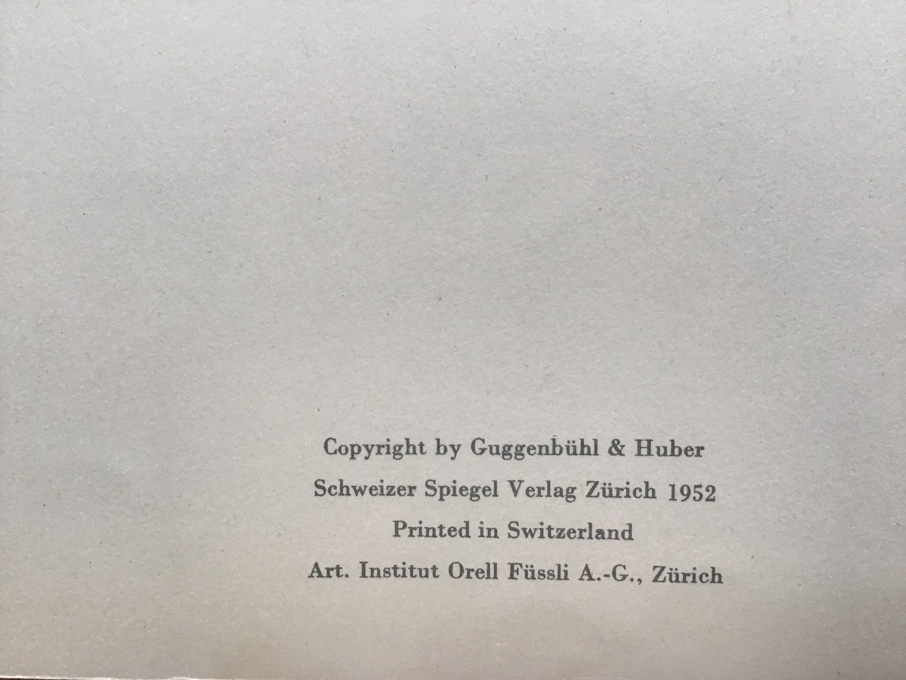 Bücher: Flurina und Schellen Ursli Buch 1952 – Gebraucht aus Winterthur von sune01 1