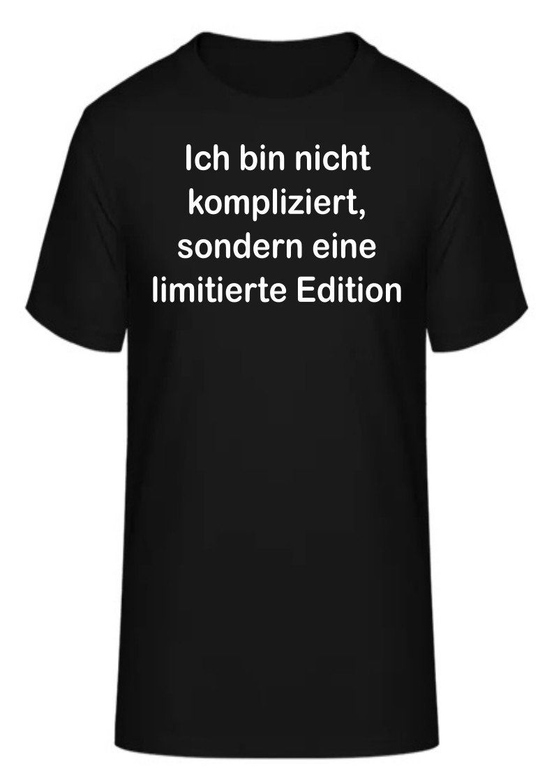 T-Shirts: T-Shirt Ich bin nicht kompliziert – Neu und originalverpackt aus Zürich von HarlacherIT