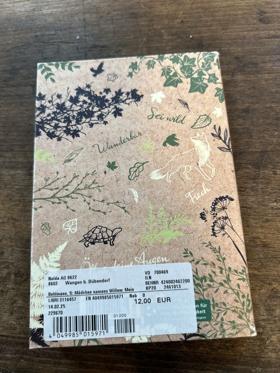Bücher: Mein Willow Waldtagebuch  NEU – Neu (gemäss Beschreibung) aus Ettingen von rah_xgy9 1
