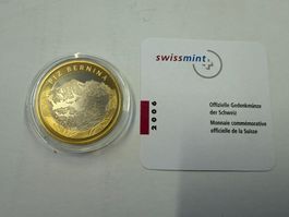 (796) CH, 10 Franken, Piz Bernina, pp, 2006, Box + Zert.