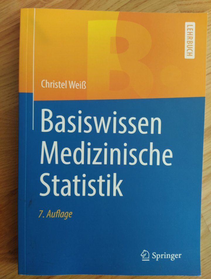 Libri: Basiswissen Medizinische Statistik – Usato da Ebnat-Kappel venduto da nadine1994