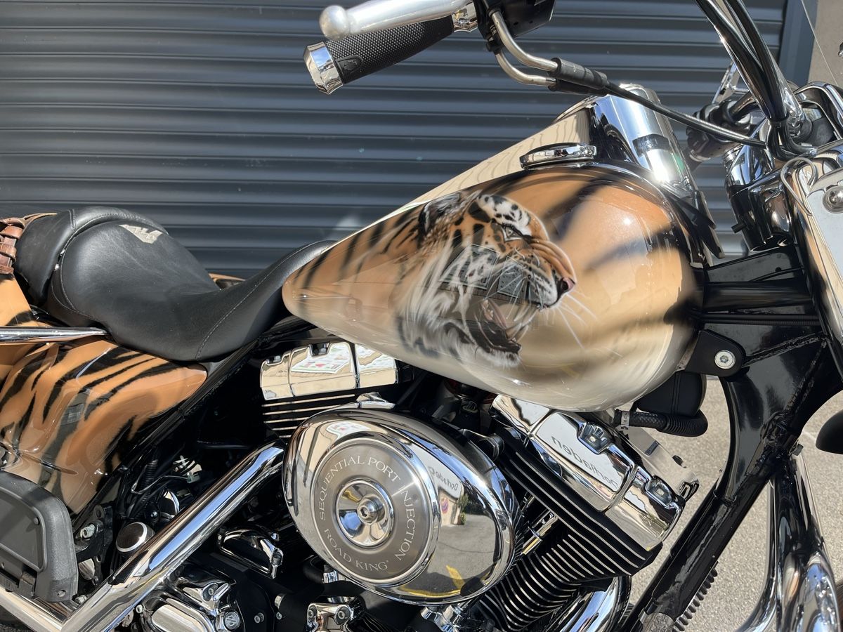 Chopper: Harley Davidson Road King FLHRCI – Usato da Greppen venduto da Slik21 2
