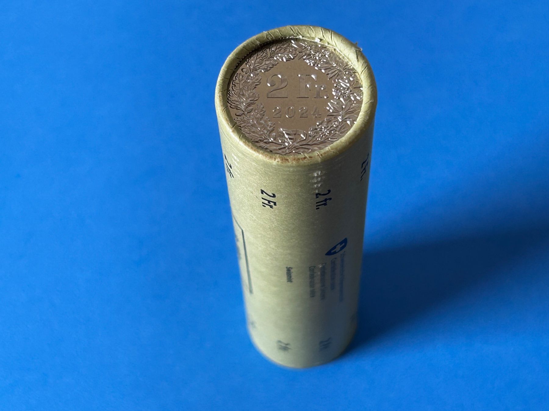 Tutti le monete: 2 Francs / Franken 2024 UNC from coin roll – Nuovo (secondo la descrizione) da Corcelles NE venduto da AJKader 1