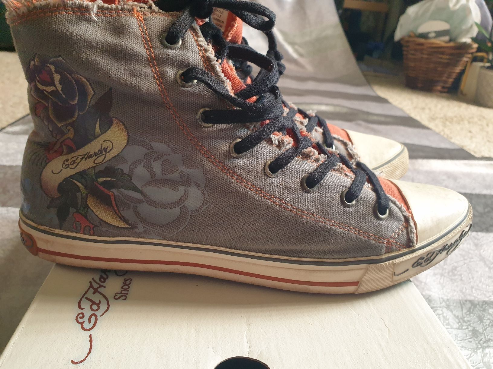 Ed Hardy Scarpe da donna: Ed Hardy High-Top Sneaker 40 – Usato da Zürich venduto da yoarg 3