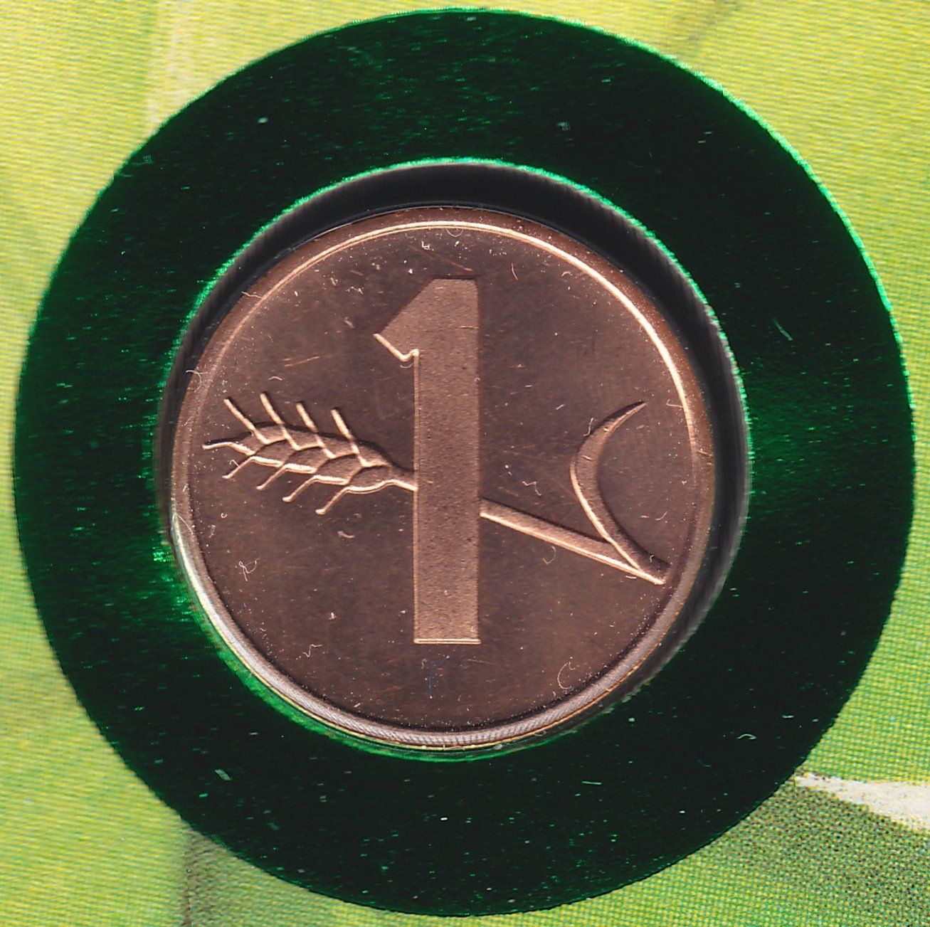 Tutti le monete: 1985, Numisbrief/Münzbrief "Glücksbrief" mit 1 Räppler. – Usato da Sursee venduto da Luzernerraute 1