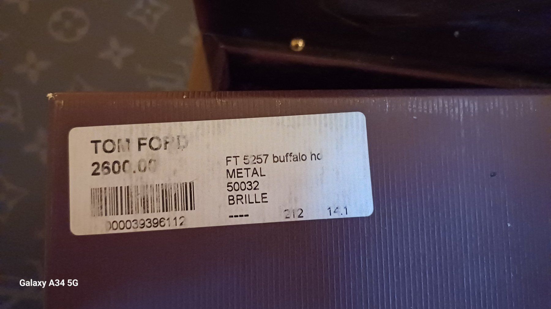 Tom Ford Brillen & Gläser: Tom Ford Buffalo Horn spezial Edition – Gebraucht aus St. Gallen von DiesundDas. 3