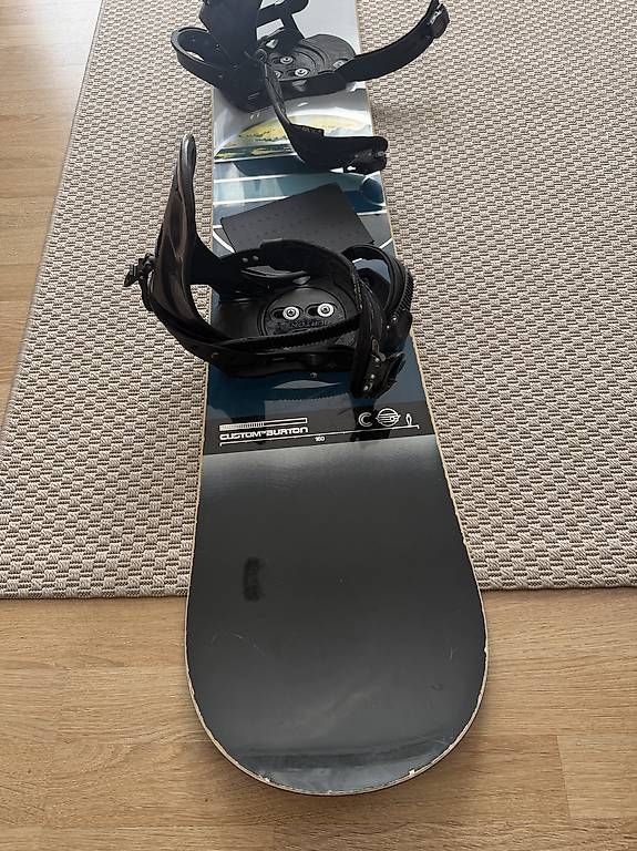 Board: Burton Custom 160 Snowboard mit Bindung  160 cm – Usato da St. Gallen venduto da ben_rts9 2
