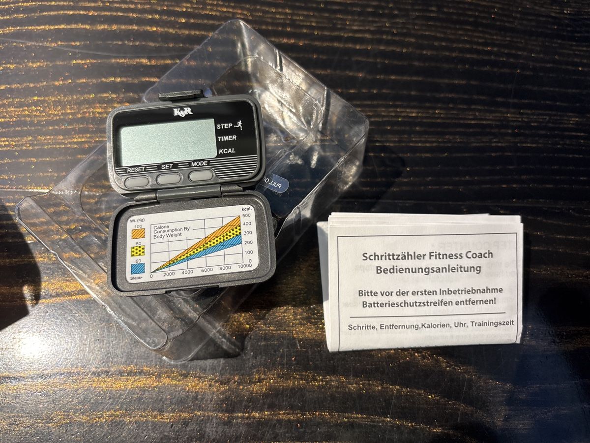 Misurare: NEU Schrittzähler/Pedometer – Nuovo e nell'imballaggio originale da Steffisburg venduto da nikita009 2
