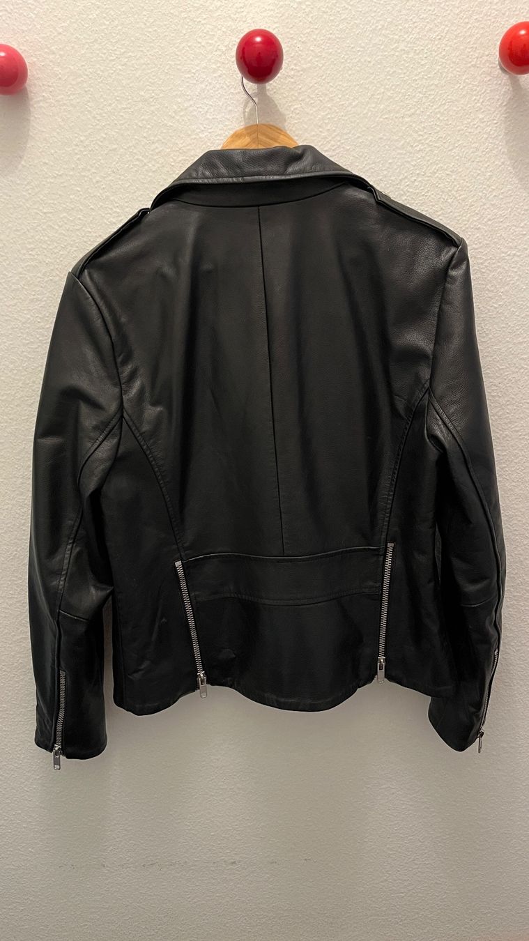 Jacken: Biker-Lederjacke (Echtleder) Schwarz – Gebraucht aus Zürich von cav_r75s 1