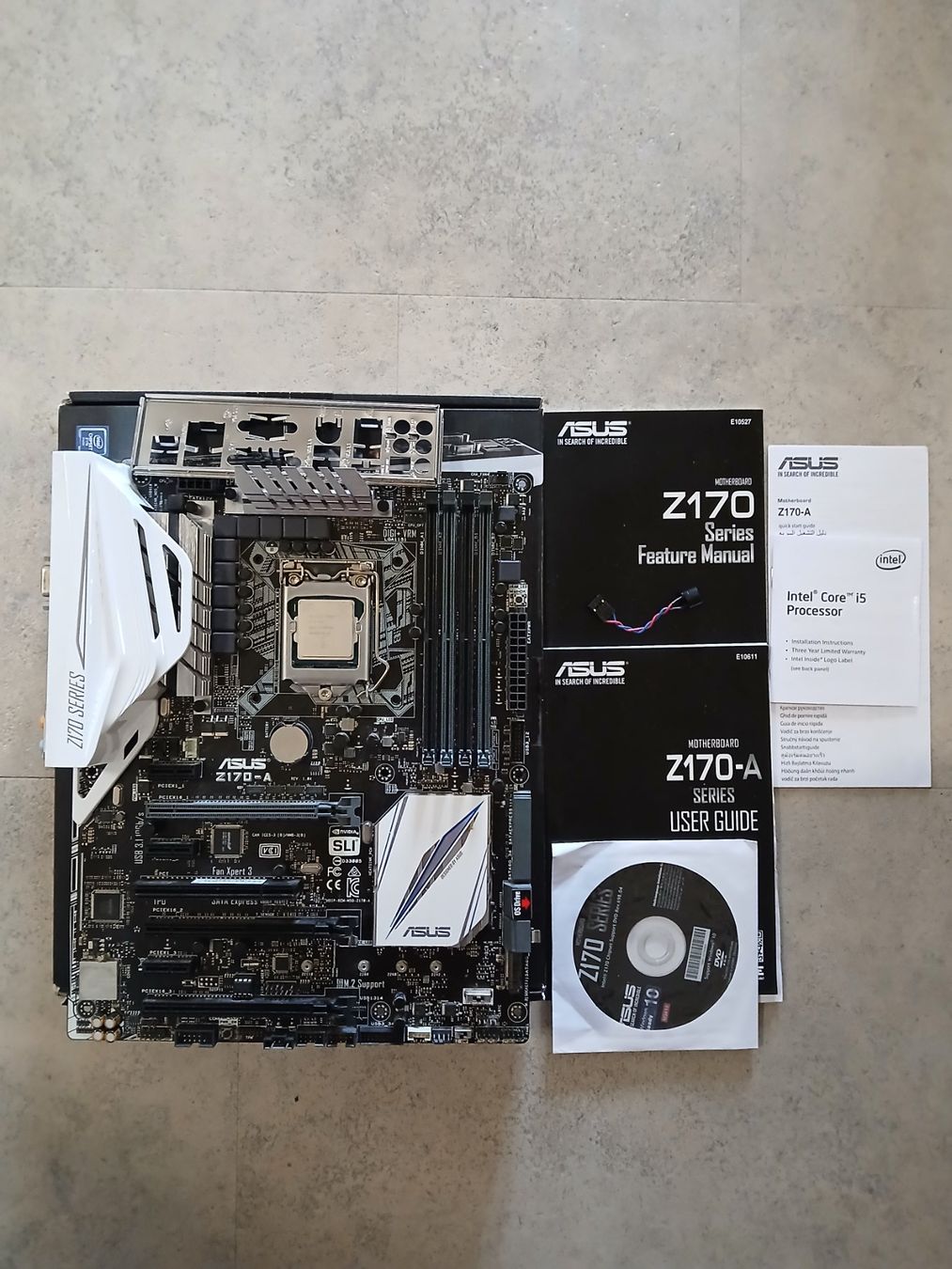 Asus Schede madri: Top Mainboard CPU-Bundle: ASUS Z170-A,  Intel Core i7-6700k – Usato da Reinach AG venduto da gra_dvs5 5