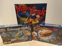 3 Ravensburger Spiele Neu und original verpackt 