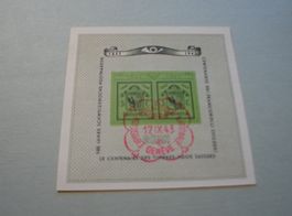 Block Doppelgen 1943, roter Sonderstempel