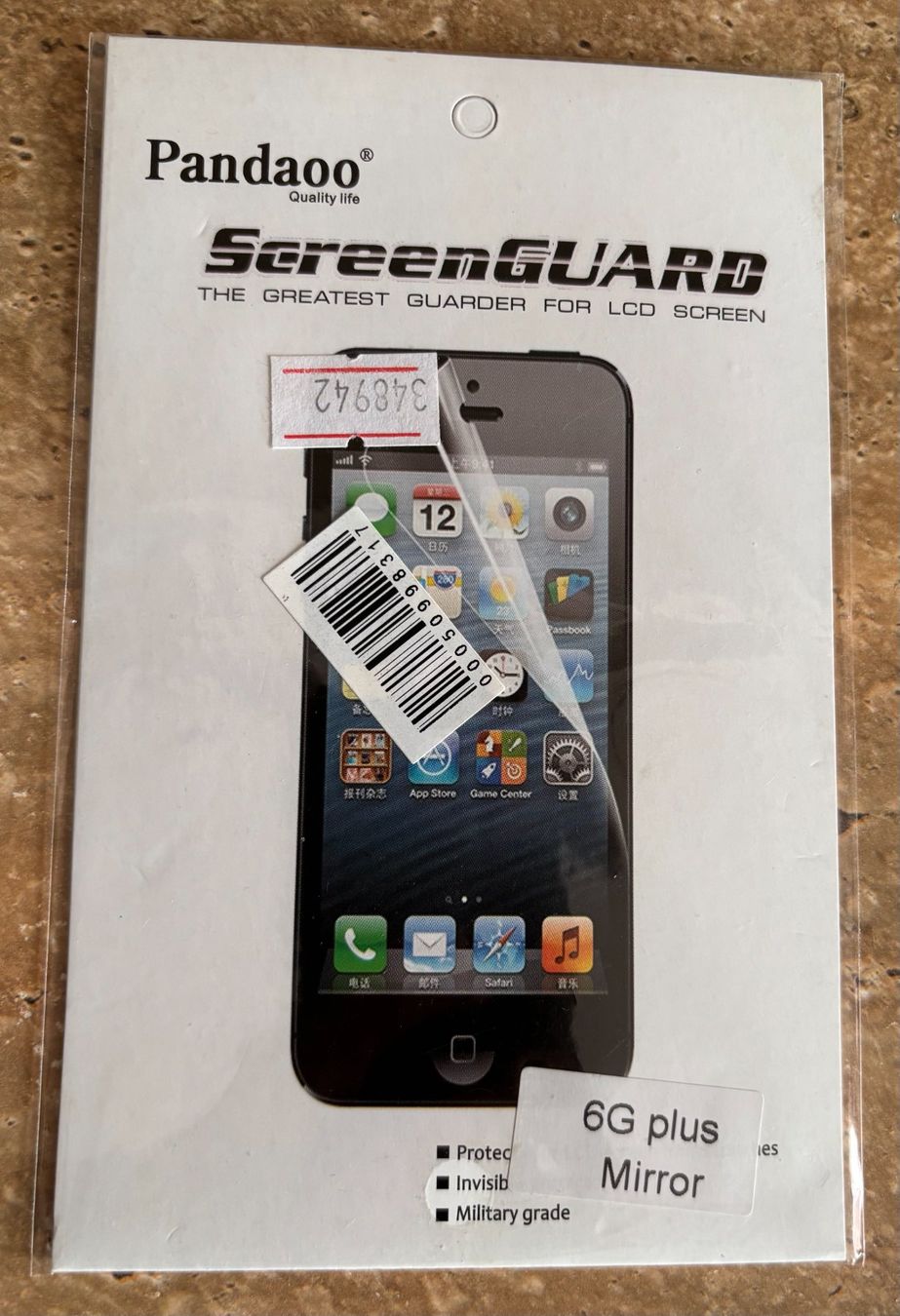 Retouches de peinture & films: Schutzfolie für IPhone 6G Plus – Neuf avec emballage d'origine à Dörflingen par verena052