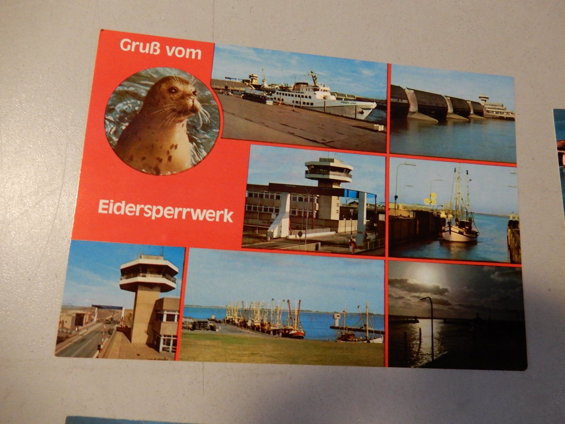 Cartes postales: Ansichtskarten Eiderdamm mit Sperrwerk 4 Stck – D'occasion à Erstfeld par Mario_boe0 1