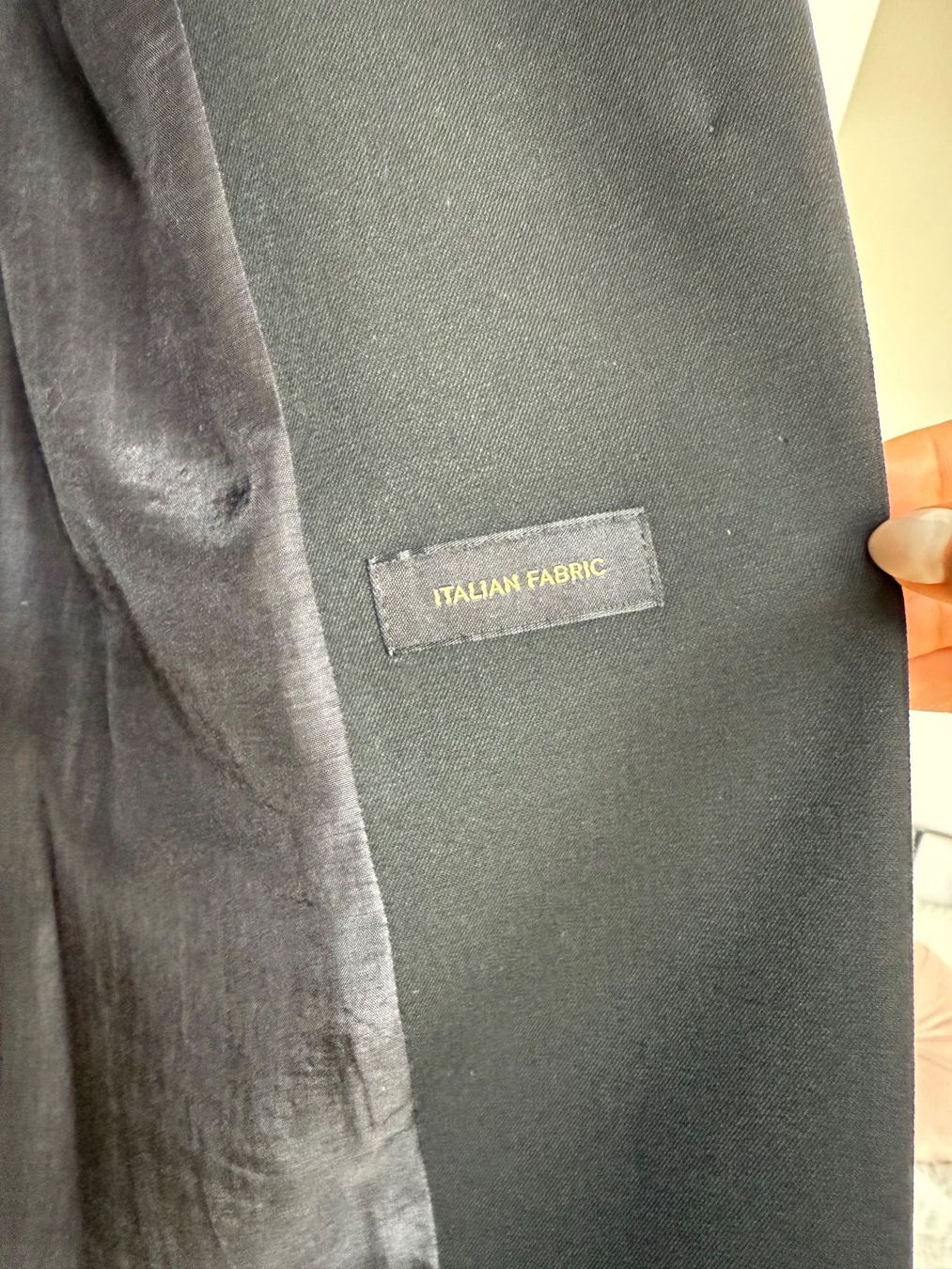 Massimo Dutti Giacche: Massimo Dutti langer schwarzer Blazer Grösse 34 – Usato da Zürich venduto da acrossbridges 3