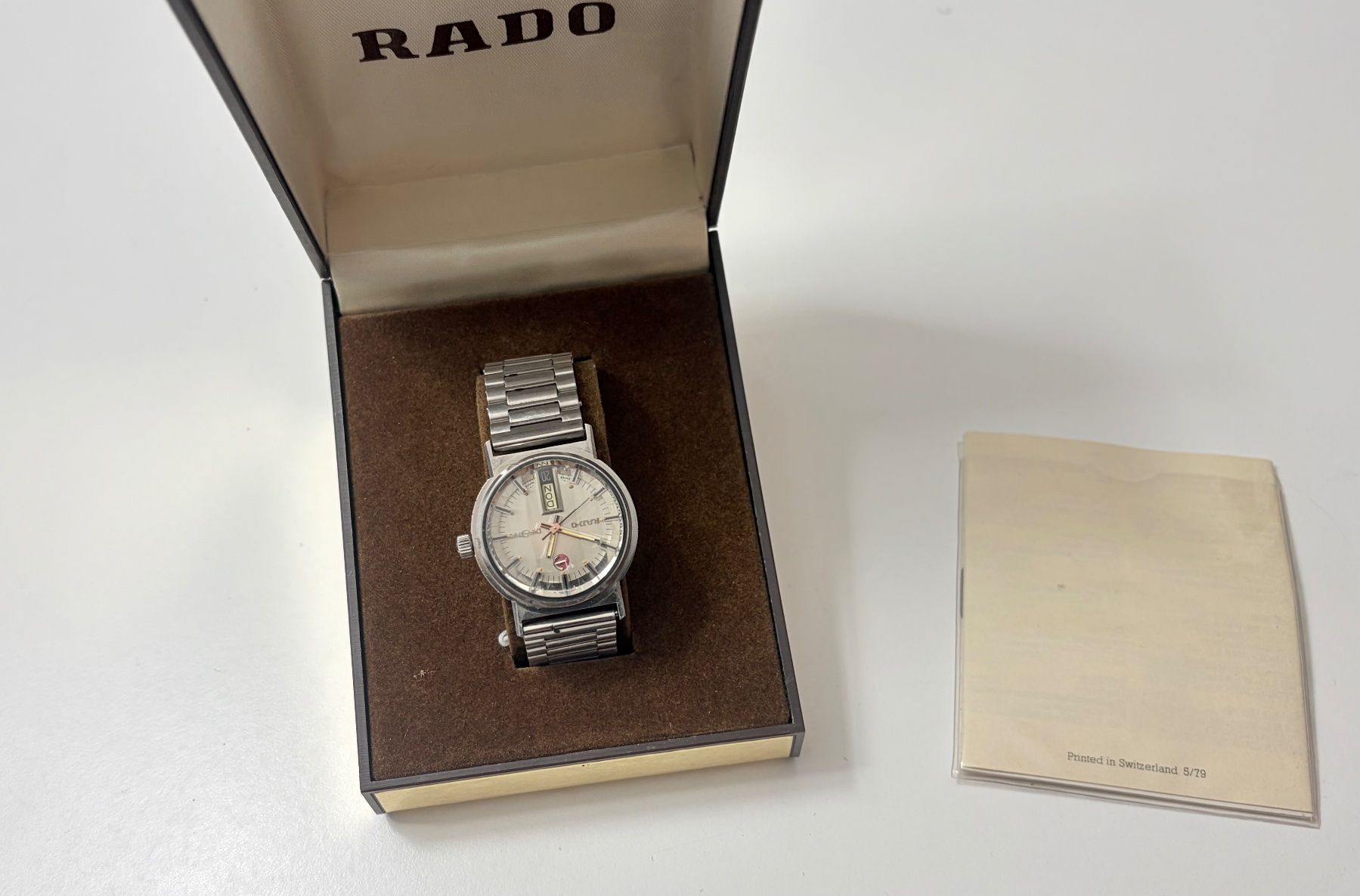 Rado Montres: RADO VINTAGE DIASTAR - DATUM -  AUTOMATIC – Défectueux à Safenwil par gemeinsamX 1