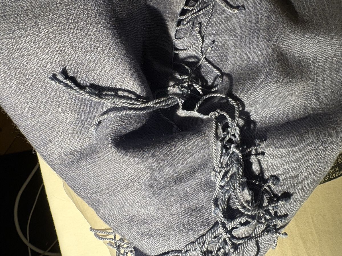 Foulard & Sciarpe: Pashmina Schal hellblau – Nuovo (secondo la descrizione) da Zürich venduto da Altnic 1
