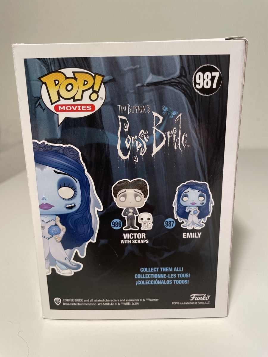 Funko Figuren: Funko Pop Emily 987 Tim Burtons Corpse Bride – Neu und originalverpackt aus Hünenberg See von  2