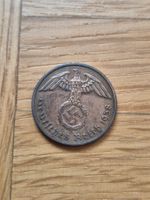 Drittes Reich - 2 Reichspfennig 1938 F - selten!
